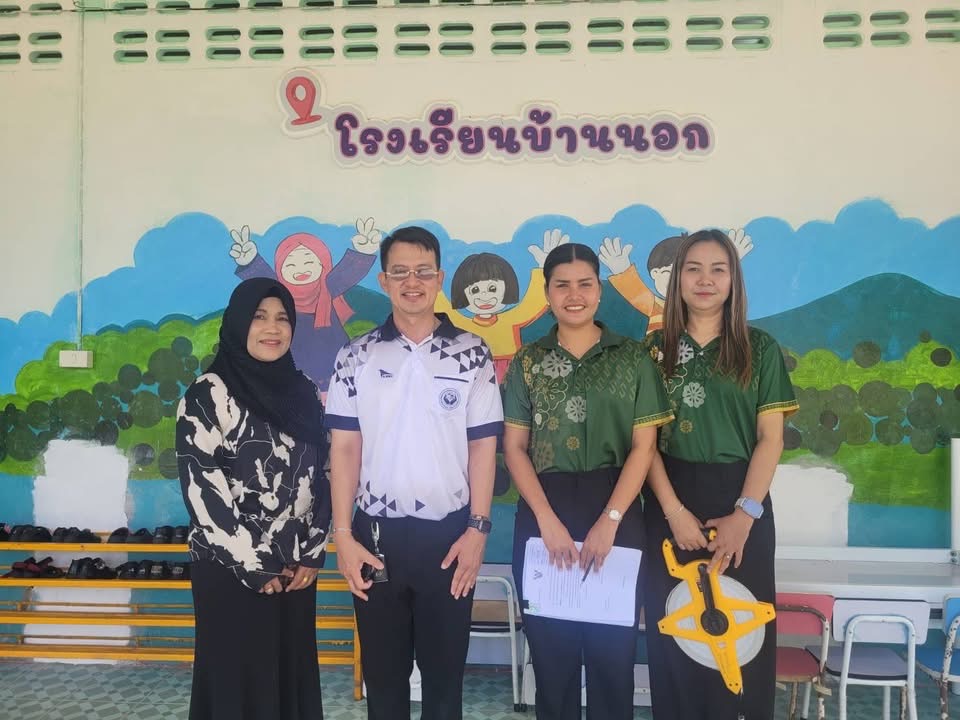 ตรวจสอบความเรียบร้อยการปรับปรุงซ่อมแซมอาคารเรียน