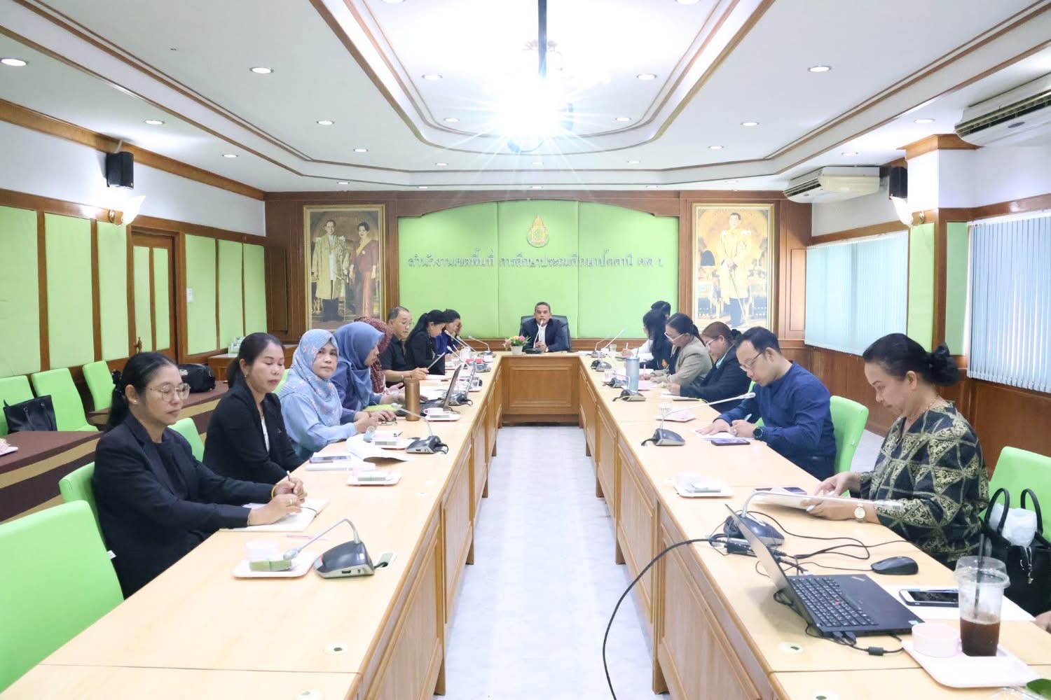 การประชุม￼คณะอนุกรรมการติดตาม ตรวจสอบ ประเมินผล และนิเทศการศึกษาของเขตพื้นที่การศึกษา