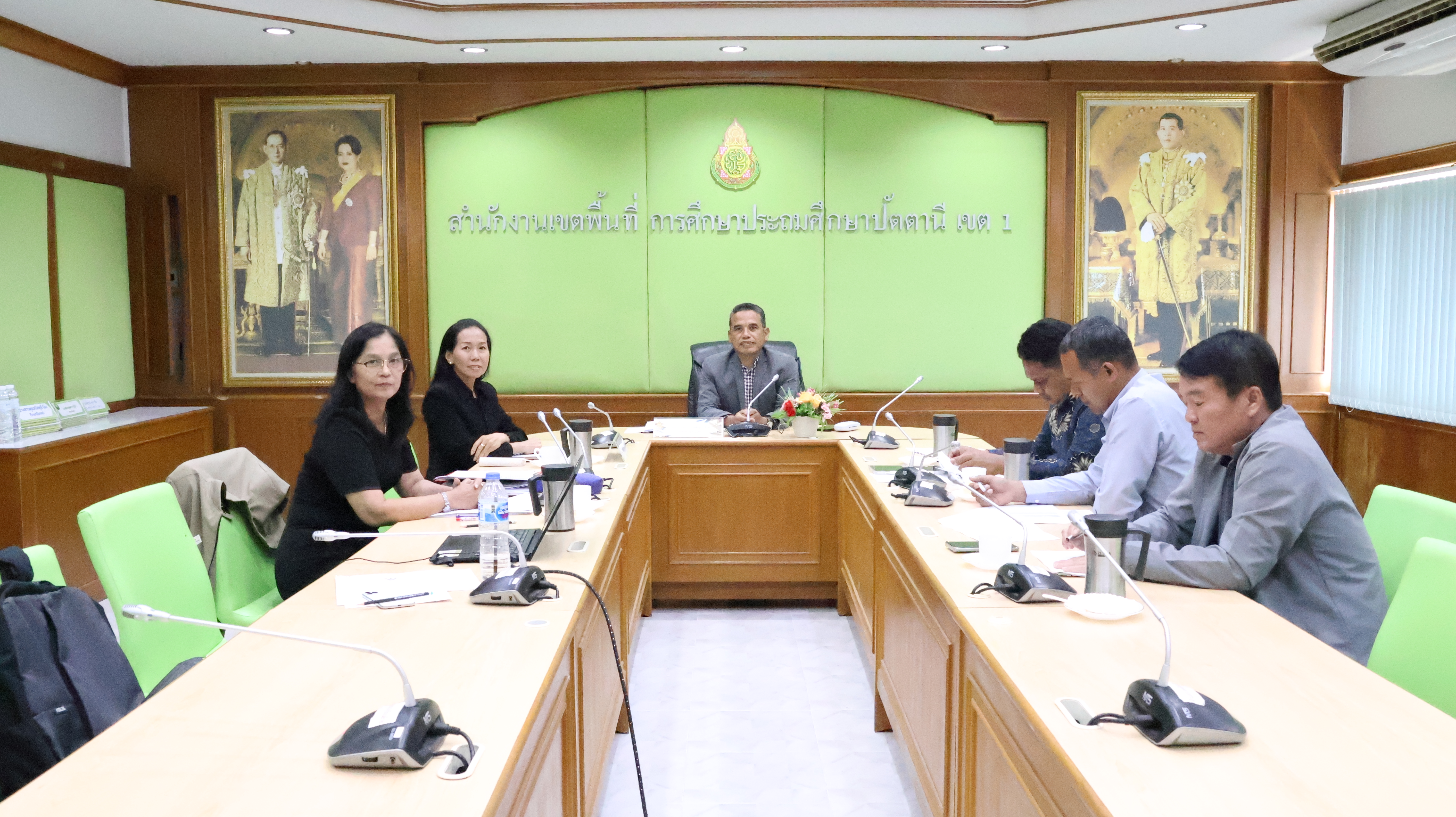 ผอ.สพป.ปัตตานี เขต 1 เป็นประธานการประชุมคณะกรรมการบริหารอัตรากำลังพนักงานราชการ ครั้งที่ 1/2569
